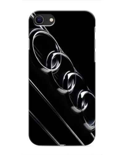 Чохол для iPhone SE (2020) з картинкою «Audi — абстрактні кільця»