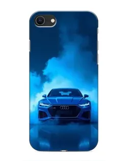 Чохол для iPhone SE (2020) з картинкою «Audi — блакитна енергія»