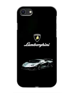 Чохол для iPhone SE (2020) з картинкою «Логотип Lamborghini класика»