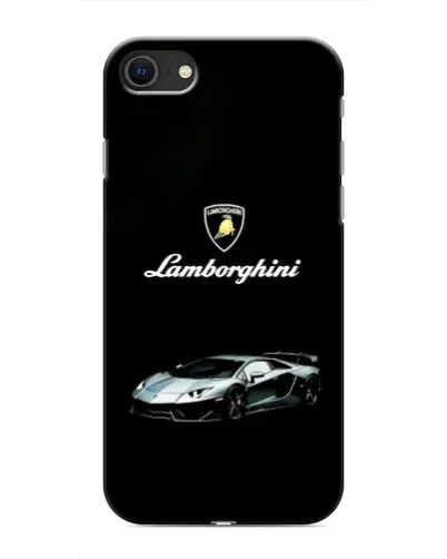 Чохол для iPhone SE (2020) з картинкою «Логотип Lamborghini класика»
