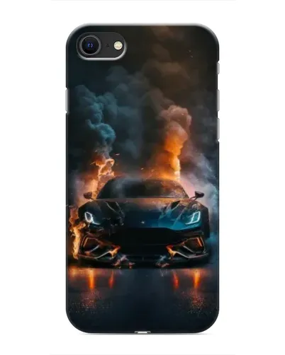 Чохол для iPhone SE (2020) з картинкою «Lamborghini димна естетика»