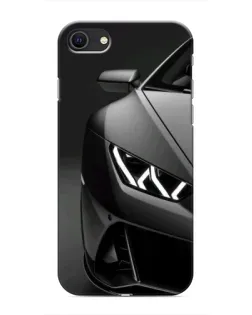 Чохол для iPhone SE (2020) з картинкою «Lamborghini фари деталізація»