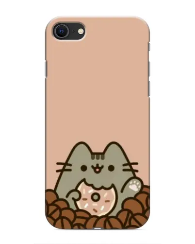 Чохол для iPhone SE (2020) з картинкою «Кавовий Пушин»