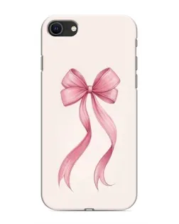 Чохол для iPhone SE (2020) з картинкою «Рожевий бант»
