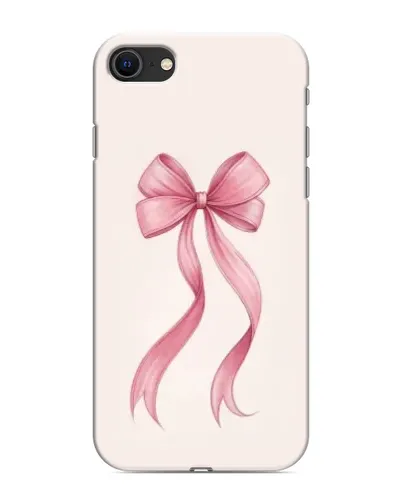 Чохол для iPhone SE (2020) з картинкою «Рожевий бант»