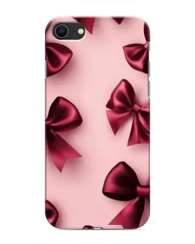 Чохол для iPhone SE (2020) з картинкою «Бордовий атлас»