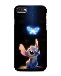 Чехол для iPhone SE (2020) с картинкой «Сияющий Стич»