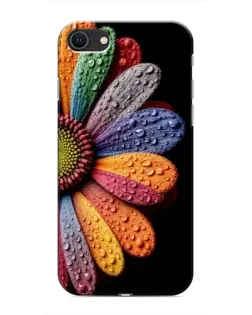 Чохол для iPhone SE (2020) з картинкою «Райдужна квітка»