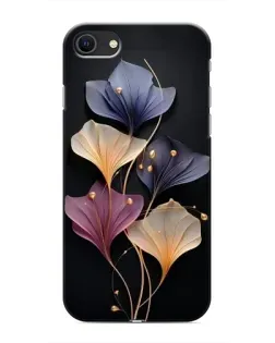 Чохол для iPhone SE (2020) з картинкою «Лілові квіти грації»