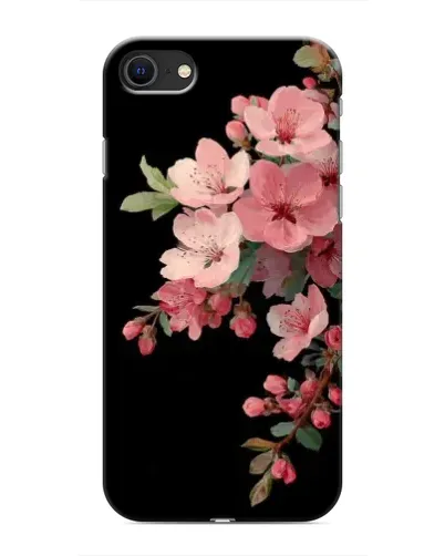 Чохол для iPhone SE (2020) з картинкою «Рожева гілка сакури»
