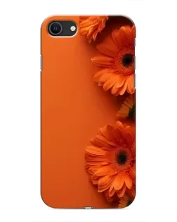 Чохол для iPhone SE (2020) з картинкою «Помаранчеві гербери»