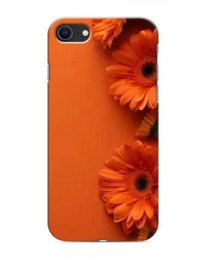 Чохол для iPhone SE (2020) з картинкою «Помаранчеві гербери»
