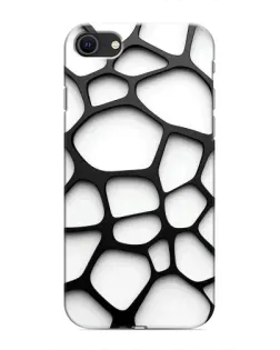 Чохол для iPhone SE (2020) з картинкою «Біла об'ємна сітка» Чохол для iPhone SE (2020) з картинкою «Біла об'ємна сітка»