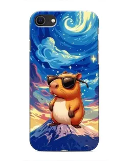 Чохол для iPhone SE (2020) з картинкою «Капібара Ван Гога»