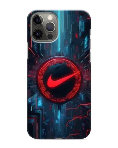 Чохол для iPhone 11 Pro Max з картинкою «Техногенний стиль Nike»