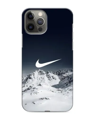 Чохол для iPhone 11 Pro Max з картинкою «Nike — зимові гори»