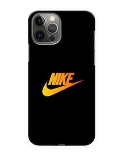 Чехол для iPhone 11 Pro Max с картинкой «Золотой логотип Nike»
