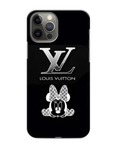 Чехол для iPhone 11 Pro Max с картинкой «LV и Минни Маус»