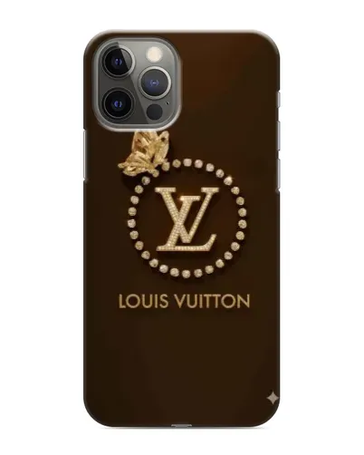 Чехол для iPhone 11 Pro Max с картинкой «LV — золотая печать»