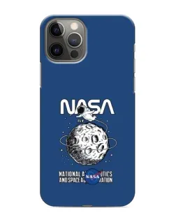 Чехол для iPhone 11 Pro Max с картинкой «NASA — лунная миссия»