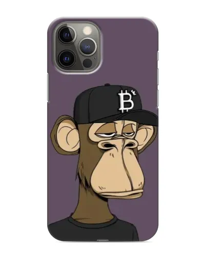 Чехол для iPhone 11 Pro Max с картинкой «Bored Ape в кепке»