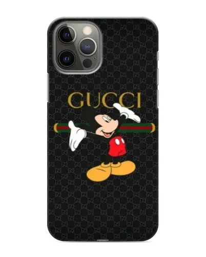 Чехол для iPhone 11 Pro Max с картинкой «Микки Маус Gucci»