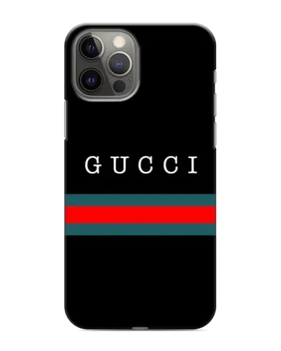 Чехол для iPhone 11 Pro Max с картинкой «Gucci — красный пояс»