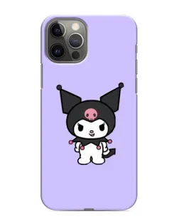 Чохол для iPhone 11 Pro Max з картинкою «Kuromi — ніжний фіолетовий»