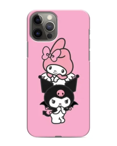 Чохол для iPhone 11 Pro Max з картинкою «Тріо My Melody та Kuromi» Чохол для iPhone 11 Pro Max з картинкою «Тріо My Melody та Kuromi»