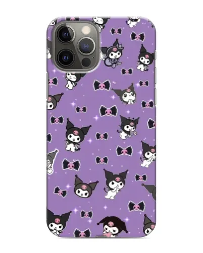 Чохол для iPhone 11 Pro Max з картинкою «Kuromi — патерн» Чохол для iPhone 11 Pro Max з картинкою «Kuromi — патерн»