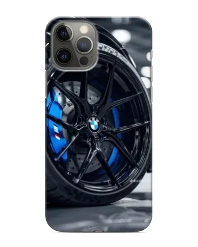 Чехол для iPhone 11 Pro Max с картинкой «Колесо BMW вблизи»