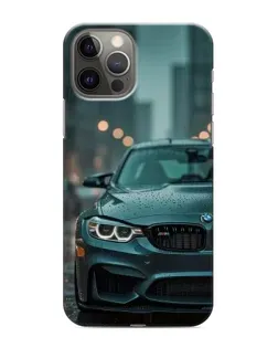Чехол для iPhone 11 Pro Max с картинкой «BMW в огнях города»