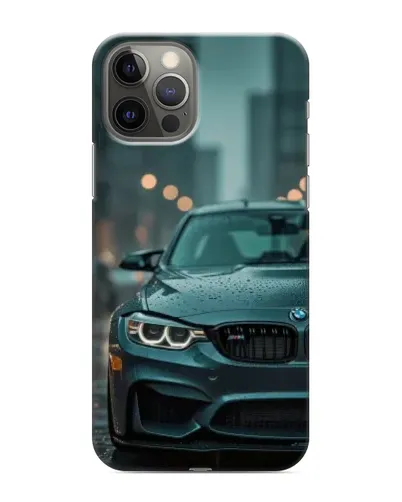 Чехол для iPhone 11 Pro Max с картинкой «BMW в огнях города»