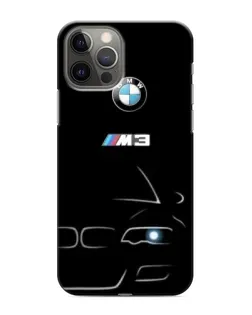 Чехол для iPhone 11 Pro Max с картинкой «Минималистичный принт BMW M3»