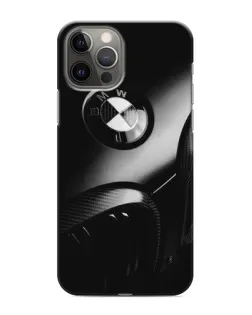Чехол для iPhone 11 Pro Max с картинкой «Эмблема BMW — макро»