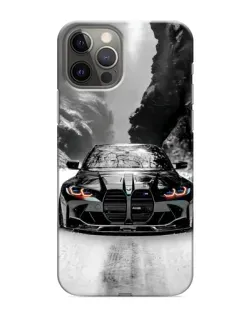 Чехол для iPhone 11 Pro Max с картинкой «BMW — акварельный дрифт»