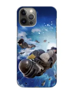 Чохол для iPhone 11 Pro Max з картинкою «Десант PUBG — стрибок»