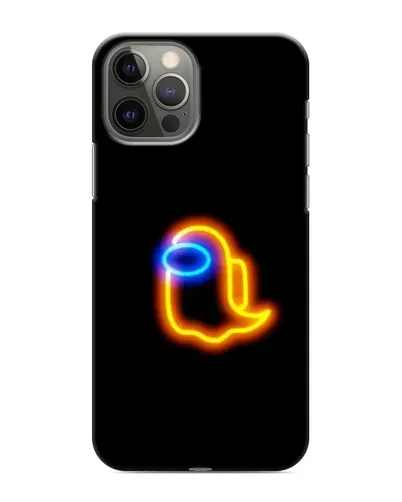 Чохол для iPhone 11 Pro Max з картинкою «Among Us неонове сяйво»