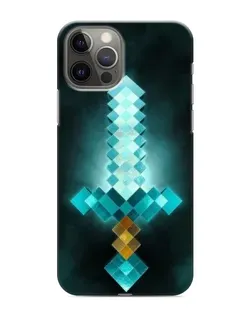 Чохол для iPhone 11 Pro Max з картинкою «Алмазний меч неон»