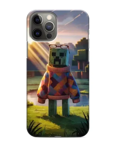 Чохол для iPhone 11 Pro Max з картинкою «Кріпер у светрі»