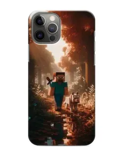 Чохол для iPhone 11 Pro Max з картинкою «Стів у лісі»