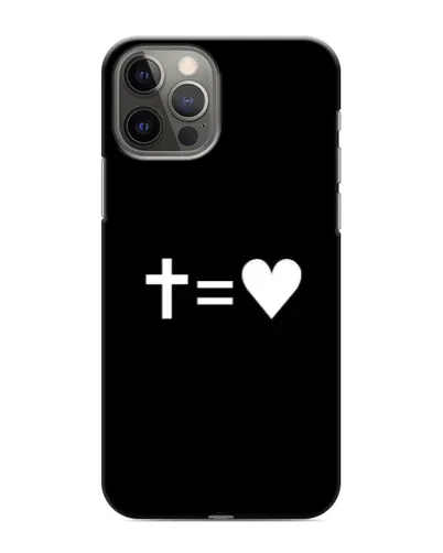 Чохол для iPhone 11 Pro Max з картинкою «Хрест та Серце»