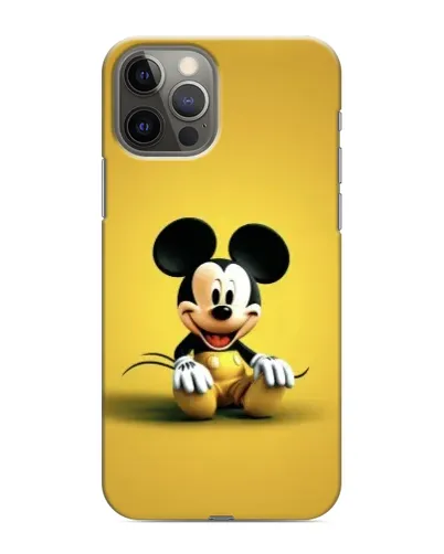 Чохол для iPhone 11 Pro Max з картинкою «Міккі на жовтому» Чохол для iPhone 11 Pro Max з картинкою «Міккі на жовтому»