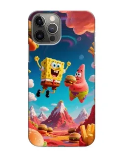 Чохол для iPhone 11 Pro Max з картинкою «Космічний фастфуд»