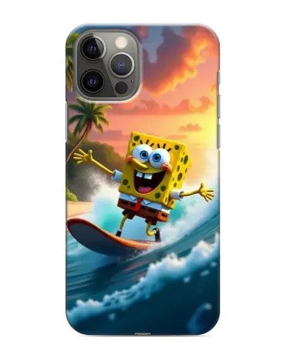 Чохол для iPhone 11 Pro Max з картинкою «Губка Боб серфінгіст» Чохол для iPhone 11 Pro Max з картинкою «Губка Боб серфінгіст»
