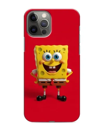 Чохол для iPhone 11 Pro Max з картинкою «Спанч Боб на червоному» Чохол для iPhone 11 Pro Max з картинкою «Спанч Боб на червоному»