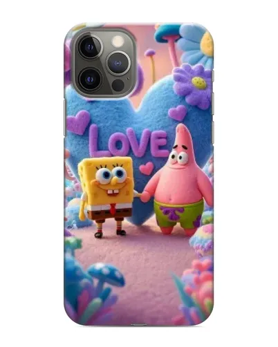 Чехол для iPhone 11 Pro Max с картинкой «Губка Боб Патрик»