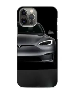 Чохол для iPhone 11 Pro Max з картинкою «Tesla Model S Look»