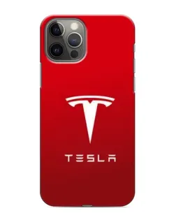 Чохол для iPhone 11 Pro Max з картинкою «Tesla Red Classic»