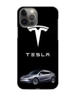 Чохол для iPhone 11 Pro Max з картинкою «Tesla Model Y»